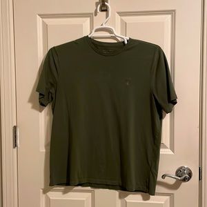 AllSaints mens Brace tonic tshirt green